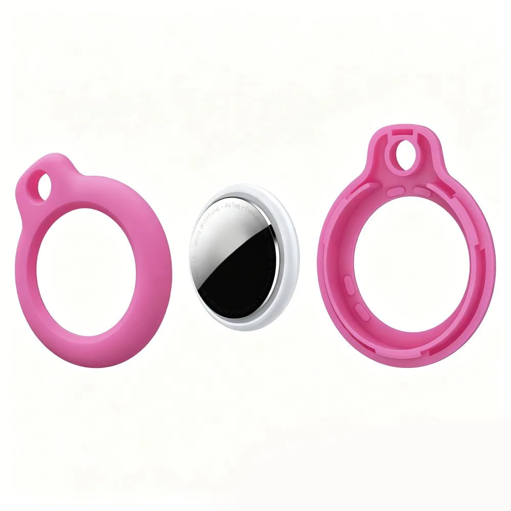Θήκη Μπρελόκ Apple AirTag 1 / 2 Tech-Protect Rough Ροζ - Image 3