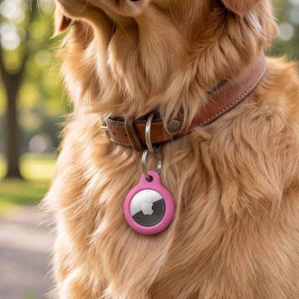 Θήκη Μπρελόκ Apple AirTag 1 / 2 Tech-Protect Rough Ροζ - Image 4