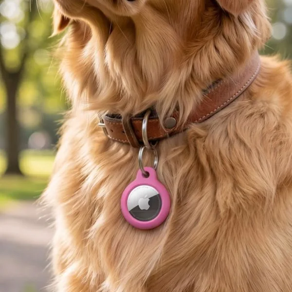 Θήκη Μπρελόκ Apple AirTag 1 / 2 Tech-Protect Rough Ροζ - Image 4