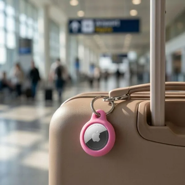 Θήκη Μπρελόκ Apple AirTag 1 / 2 Tech-Protect Rough Ροζ - Image 5