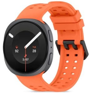Λουράκι Samsung Galaxy Watch 8 9 Classic Tech-Protect Silicone Air Tangerine Orange