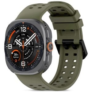 Λουράκι Samsung Galaxy Watch Ultra 1 2 47mm Tech-Protect Silicone Air Olive Green