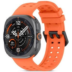 Λουράκι Samsung Galaxy Watch Ultra 1 2 47mm Tech-Protect Silicone Air Tangerine Orange