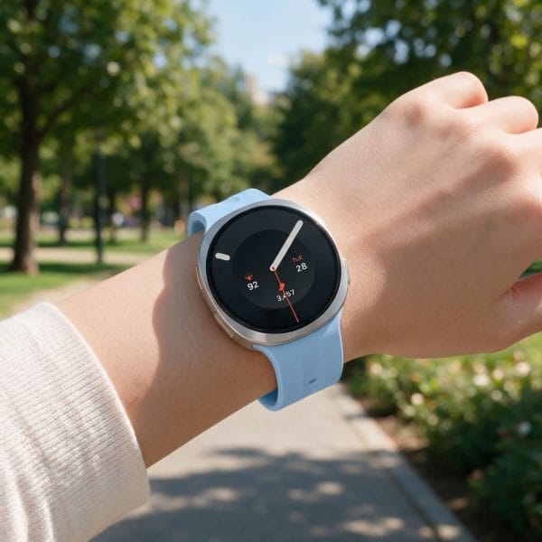 Λουράκι Samsung Galaxy Watch 8 / 9 / Classic 40 / 44 / 46mm Tech-Protect Silicone Evo Baby Blue - Image 5