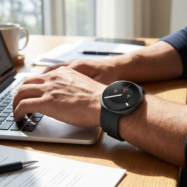 Λουράκι Samsung Galaxy Watch 8 / 9 / Classic 40 / 44 / 46mm Tech-Protect Silicone Evo Black - Image 5