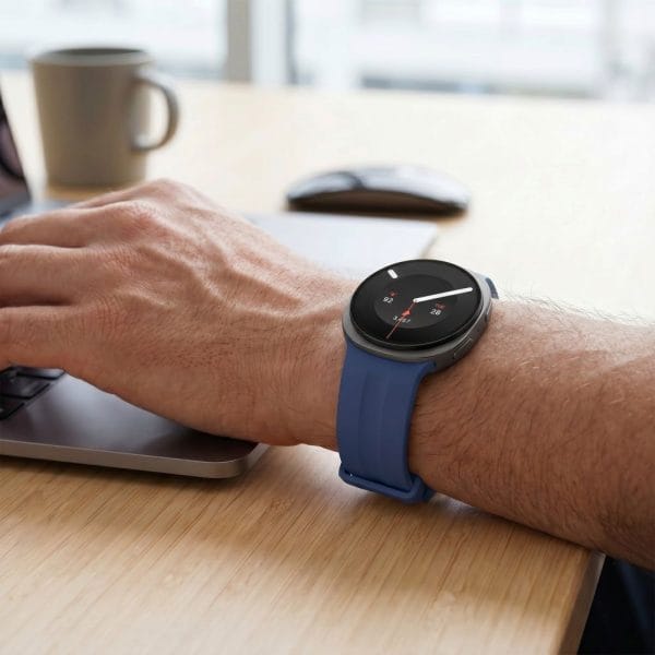 Λουράκι Samsung Galaxy Watch 8 / 9 / Classic 40 / 44 / 46mm Tech-Protect Silicone Evo Navy Blue - Image 4