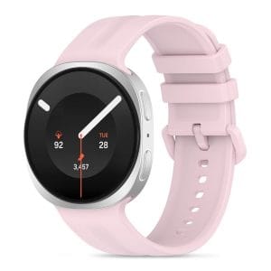 Λουράκι Samsung Galaxy Watch 8 9 Classic Tech-Protect Silicone Evo Powder Pink