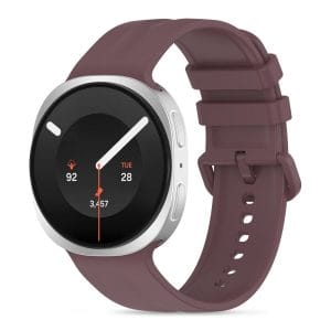 Λουράκι Samsung Galaxy Watch 8 9 Classic Tech-Protect Silicone Evo Velvet Plum
