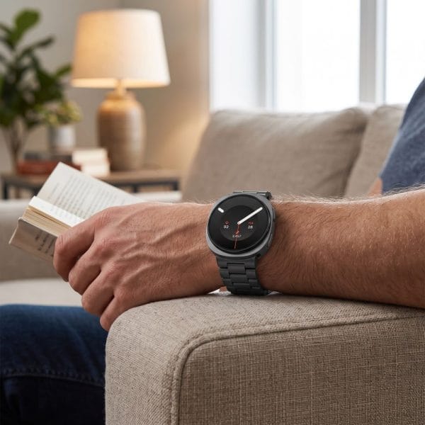 Μπρασελέ Samsung Galaxy Watch 8 / 9 / 8 Classic / 9 Classic 40 / 44 / 46mm Tech-Protect Stainless Black - Image 4