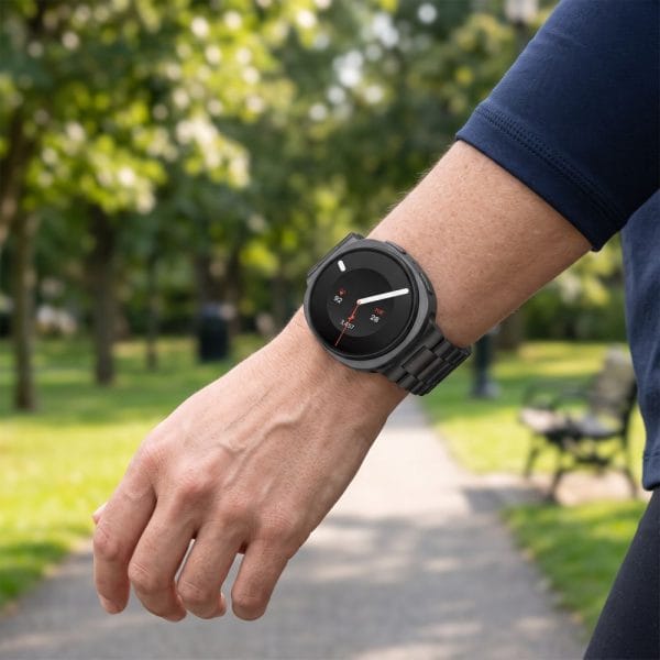 Μπρασελέ Samsung Galaxy Watch 8 / 9 / 8 Classic / 9 Classic 40 / 44 / 46mm Tech-Protect Stainless Black - Image 5