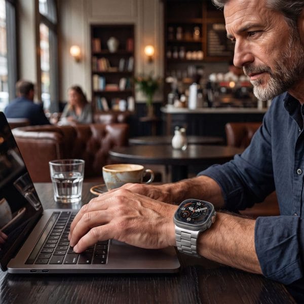 Μπρασελέ Samsung Galaxy Watch Ultra 1 / 2 (47mm) Tech-Protect Stainless Silver - Image 4