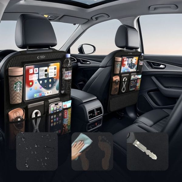 Οργανωτής Πίσω Καθίσματος Αυτοκινήτου Tech-Protect UCA200 Black - Image 4