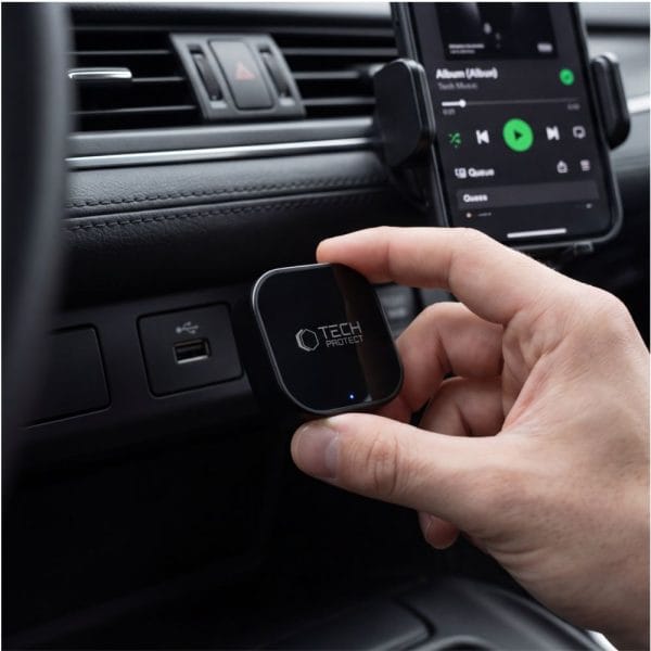 Ασύρματος Αντάπτορας CarPlay / Android Auto Tech-Protect UltraBoost CA01 Bluetooth 5.4 Matte Black - Image 7
