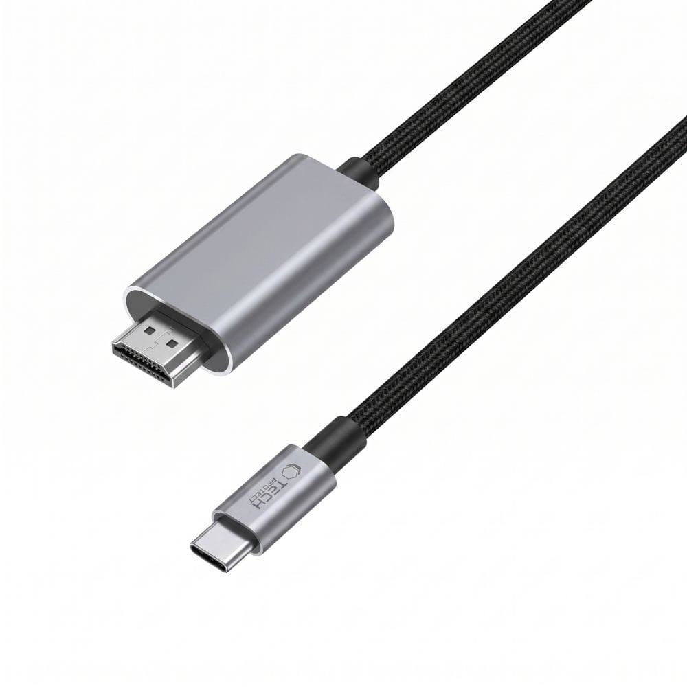 Καλώδιο USB-C σε HDMI 2.1 8K 60Hz 2m Tech-Protect UltraBoost Iron Grey - Image 3