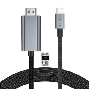 Καλώδιο USB-C σε HDMI 2.1 8K 60Hz 2m Tech-Protect UltraBoost Iron Grey