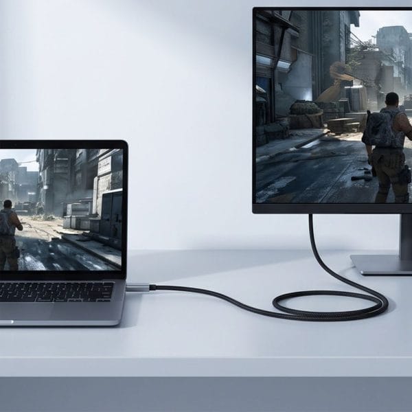 Καλώδιο USB-C σε HDMI 2.1 8K 60Hz 2m Tech-Protect UltraBoost Iron Grey - Image 6