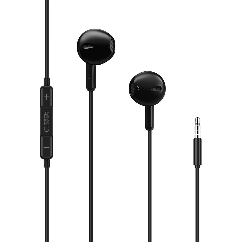 Ενσύρματα Ακουστικά Mini Jack 3.5mm Tech-Protect UltraBoost Core G4 Black - Image 2