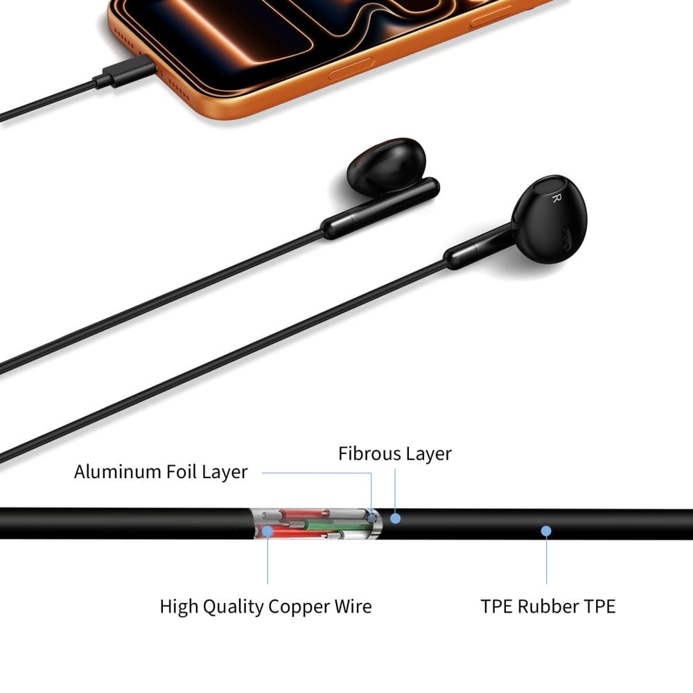 Ενσύρματα Ακουστικά Mini Jack 3.5mm Tech-Protect UltraBoost Core G4 Black - Image 3