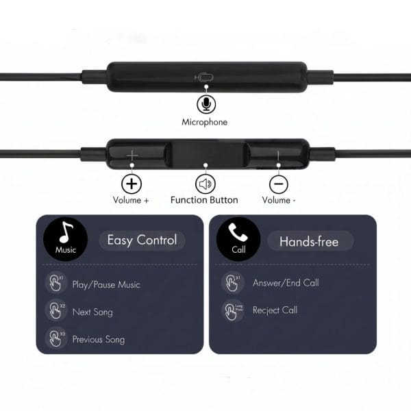 Ενσύρματα Ακουστικά Mini Jack 3.5mm Tech-Protect UltraBoost Core G4 Black - Image 7
