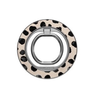 MagSafe Ring Holder BURGA Magnetic Ring Holder Silver Almond Latte