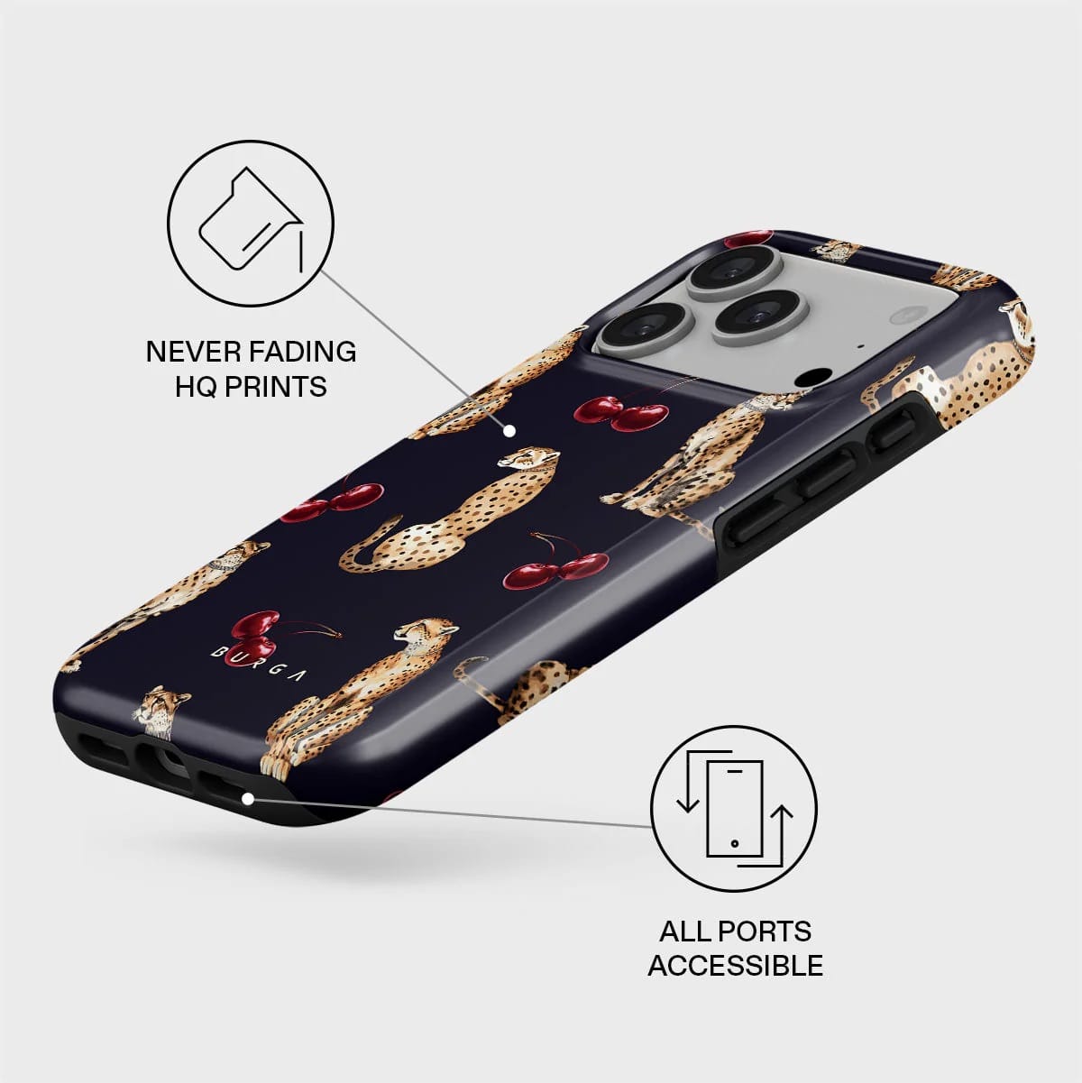 Burga Tough Magsafe Case Cougar - iPhone 17 Pro