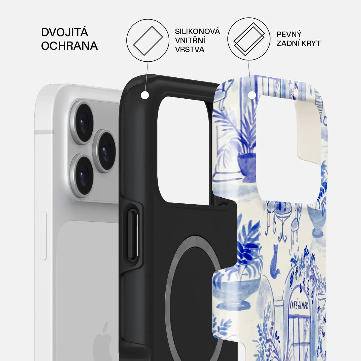 Burga Tough Magsafe Case Sobremesa - iPhone 17 Pro Max
