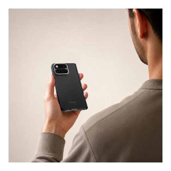 Θήκη Google Pixel 11 Pro Fold PITAKA Edge Case Black/Grey Twill - Image 5