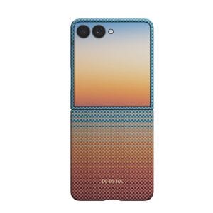 Θήκη Samsung Galaxy Z Flip8 PITAKA Edge Case MagSafe Sunset από Aramid Fiber