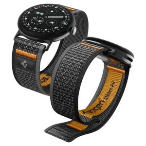 Λουράκι Google Pixel Watch 5 4 3 2 1 41mm Spigen Athlex Air Active Black Orange AMP11751