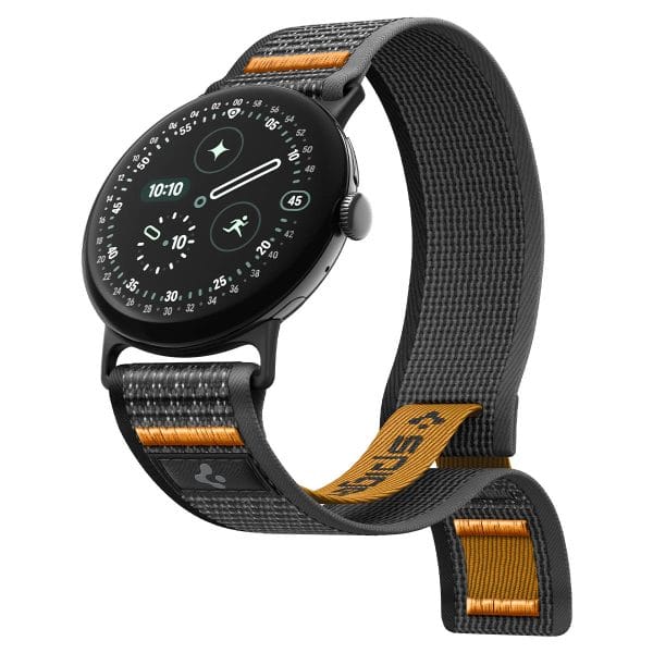 Spigen Athlex Air active black orange - Google Pixel Watch 5/4/3 41mm/2/1
