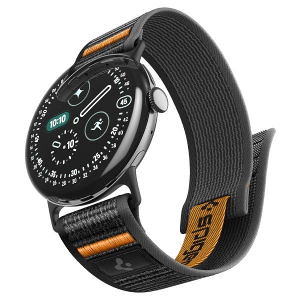Spigen Athlex Air active black orange - Google Pixel Watch 5/4/3 41mm/2/1