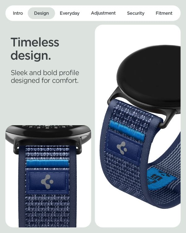 Spigen Athlex Air active navy blue - Google Pixel Watch 5/4/3 45mm