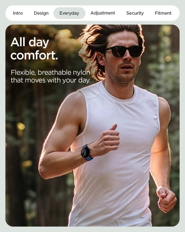 Spigen Athlex Air active navy blue - Google Pixel Watch 5/4/3 45mm