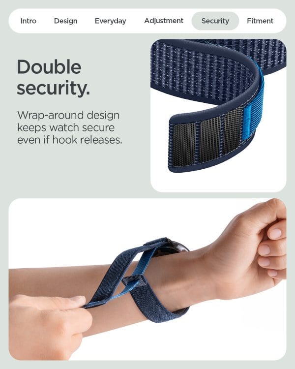 Spigen Athlex Air active navy blue - Google Pixel Watch 5/4/3 45mm
