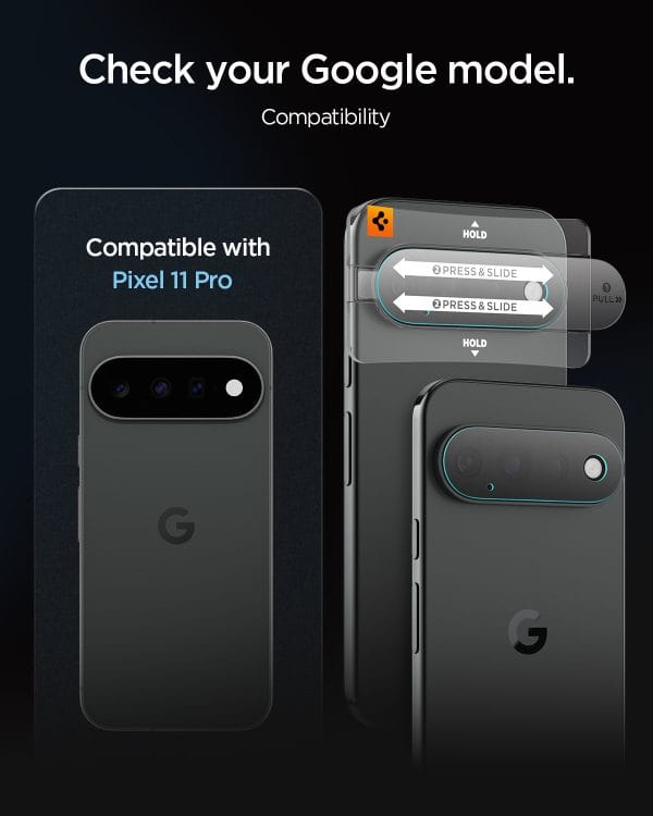 Spigen Glass tR EZ Fit Optik Pro 2 Pack crystal clear - Google Pixel 11 Pro