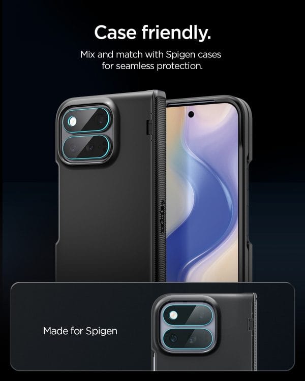 Spigen Glass tR EZ Fit Optik Pro 2 Pack crystal clear - Google Pixel 11 Pro Fold