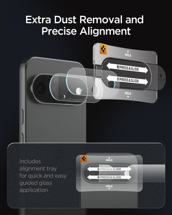 Spigen Glass tR EZ Fit Optik Pro 2 Pack crystal clear - Google Pixel 11 Pro XL