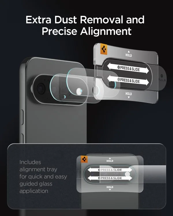 Spigen Glass tR EZ Fit Optik Pro 2 Pack crystal clear - Google Pixel 11 Pro XL