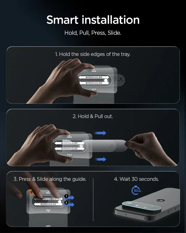 Spigen Glass tR EZ Fit Optik Pro 2 Pack crystal clear - Google Pixel 11 Pro XL