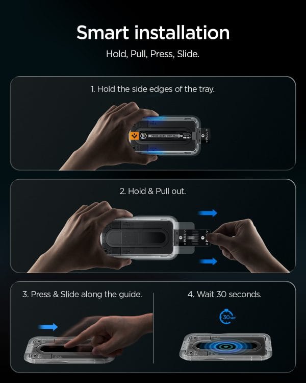 Spigen Glass tR EZ Fit Pro HD 2 Pack - Samsung Galaxy S26 FE