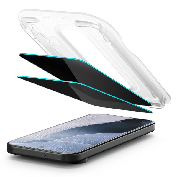 Spigen Glass tR EZ Fit Pro (Privacy) 2 Pack - Google Pixel 11 Pro/10 Pro/9 Pro/9