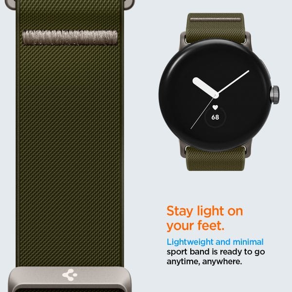 Spigen Lite Fit khaki - Google Pixel Watch 2026/4/3 41mm/2/1