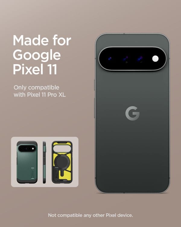 Spigen Tough Armor MagSafe abyss green - Google Pixel 11 Pro XL