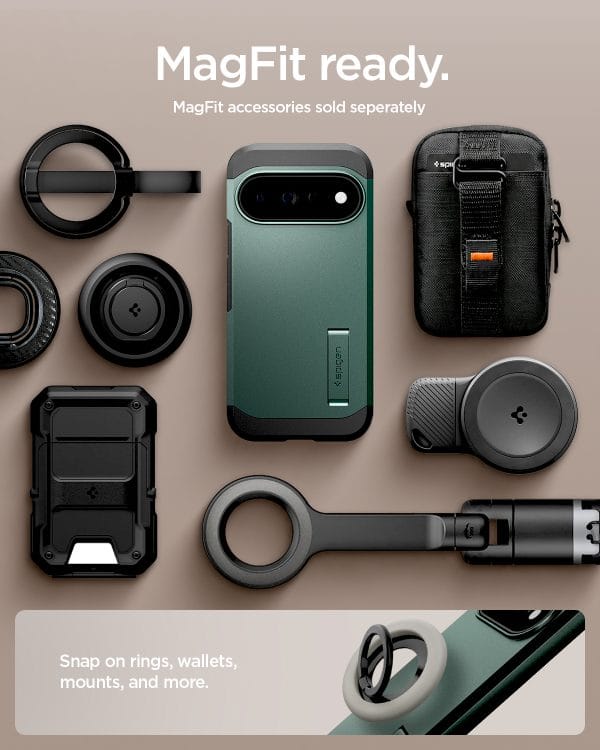 Spigen Tough Armor MagSafe abyss green - Google Pixel 11 Pro XL