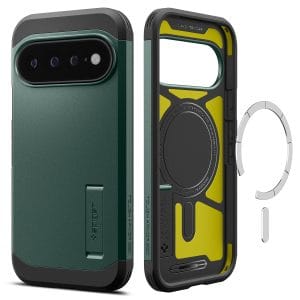 Θήκη Google Pixel 11 Pro XL Spigen Tough Armor MagFit MagSafe Abyss Green ACS11864