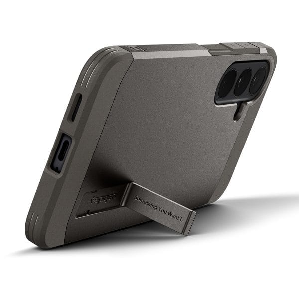 Spigen Tough Armor MagSafe gunmetal - Samsung Galaxy S26 FE