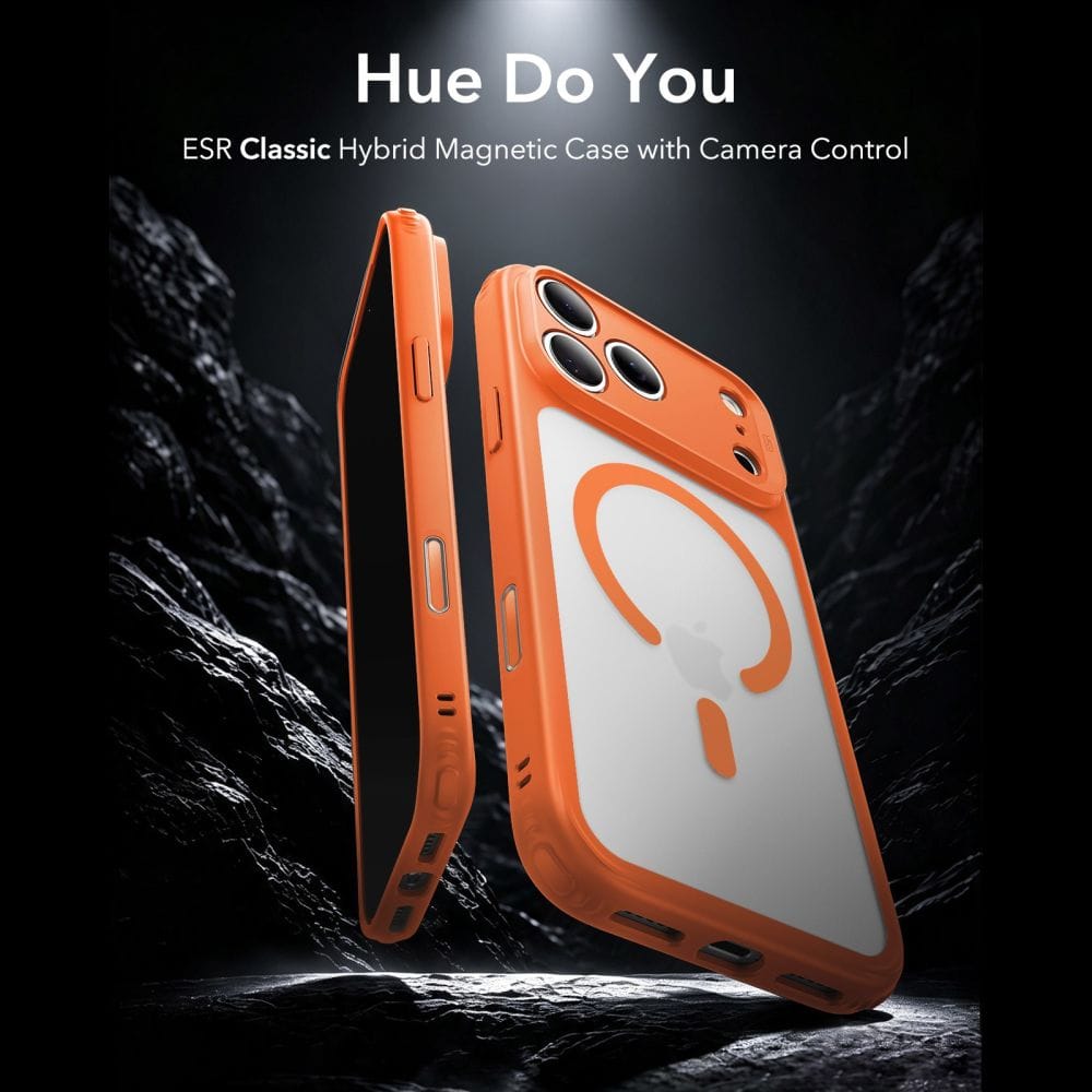 Θήκη iPhone 17 Pro / 18 Pro ESR Classic Hybrid MagSafe Frosted Orange - Image 2