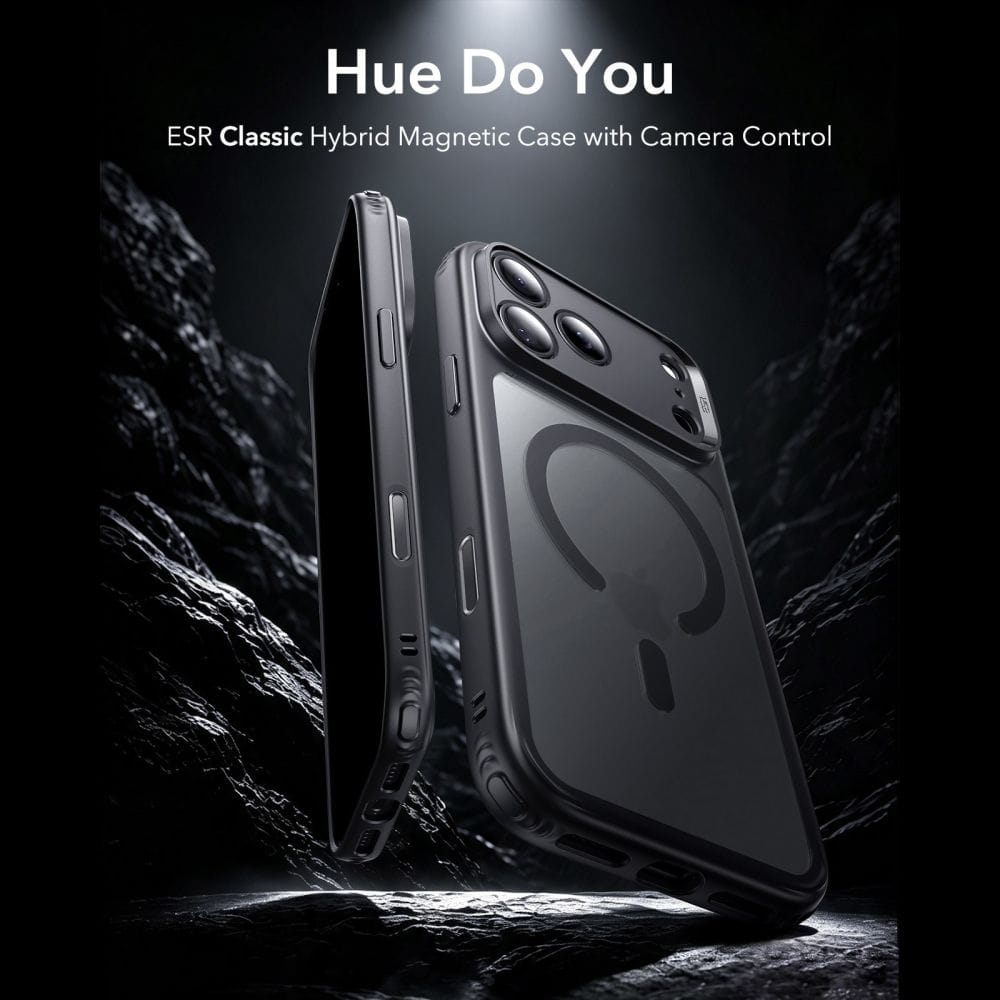 Θήκη iPhone 17 Pro Max / 18 Pro Max ESR Classic Hybrid MagSafe Frosted Black - Image 2