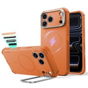 Θήκη iPhone 17 Pro / 18 Pro ESR Cyber Tough Kickstand MagSafe Orange