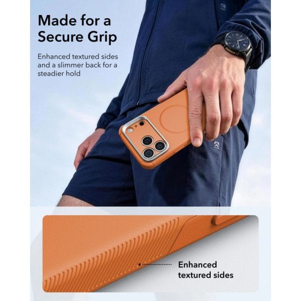 Θήκη iPhone 17 Pro / 18 Pro ESR Cyber Tough Kickstand MagSafe Orange - Image 6